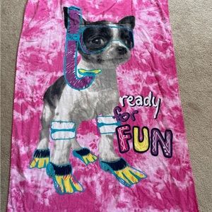 Beach Towel that folds into Bag